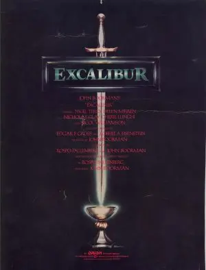 Excalibur (1981) Wall Poster picture 447155