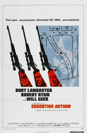 Executive Action (1973) White Tank-Top - idPoster.com