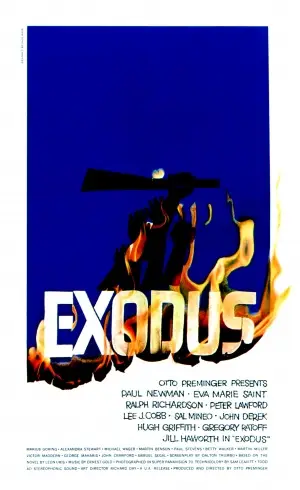 Exodus (1960) Drawstring Backpack - idPoster.com