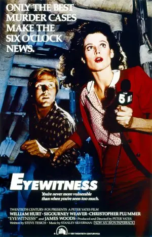 Eyewitness (1981) Women's Colored Hoodie - idPoster.com