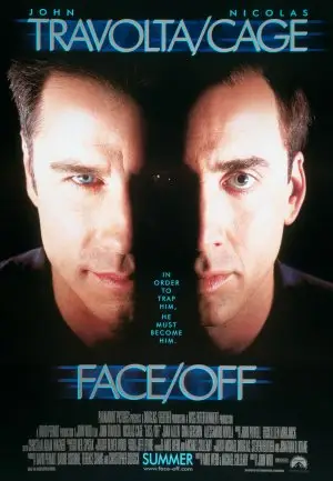 Face-Off (1997) Men's Colored  Long Sleeve T-Shirt - idPoster.com