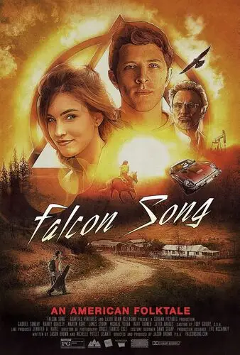 Falcon Song (2014) White T-Shirt - idPoster.com