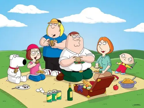 Family Guy White T-Shirt - idPoster.com