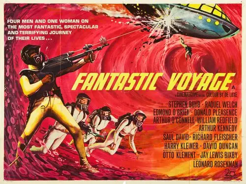 Fantastic Voyage (1966) Drawstring Backpack - idPoster.com