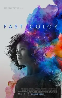 Fast Color (2019) Men's Colored  Long Sleeve T-Shirt - idPoster.com