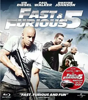 Fast Five (2011) White T-Shirt - idPoster.com