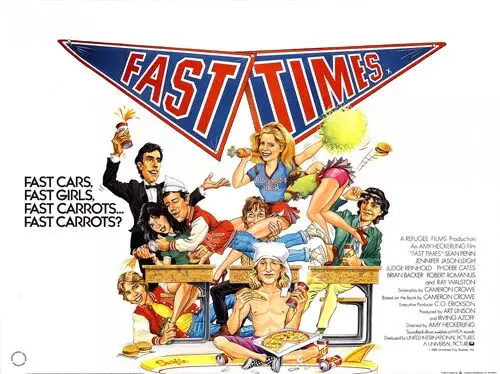 Fast Times At Ridgemont High (1982) White Tank-Top - idPoster.com