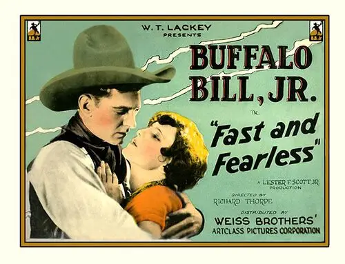 Fast and Fearless (1924) Men's Colored Hoodie - idPoster.com