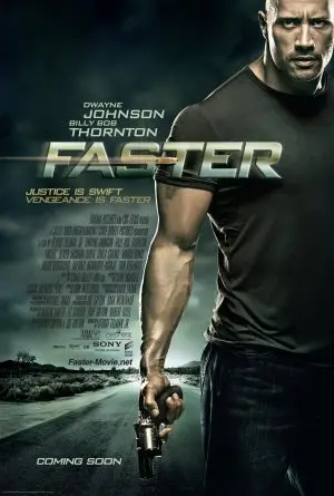 Faster (2010) White T-Shirt - idPoster.com