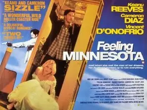 Feeling Minnesota (1996) Drawstring Backpack - idPoster.com