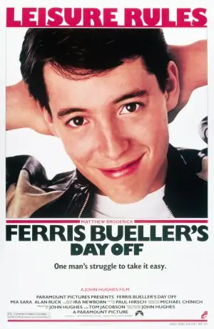 Ferris Buellers Day Off (1986) Women's Colored Tank-Top - idPoster.com