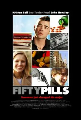 Fifty Pills (2006) White Tank-Top - idPoster.com
