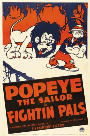 Fightin Pals (1940) Men's Colored Hoodie - idPoster.com