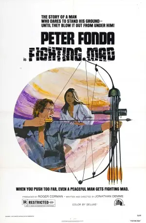 Fighting Mad (1976) Women's Colored Hoodie - idPoster.com