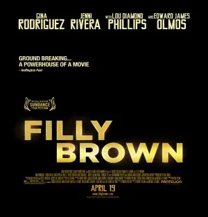 Filly Brown (2012) White T-Shirt - idPoster.com