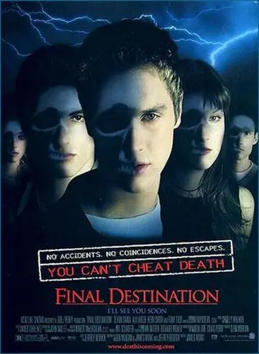 Final Destination (2000) Men's Colored  Long Sleeve T-Shirt - idPoster.com
