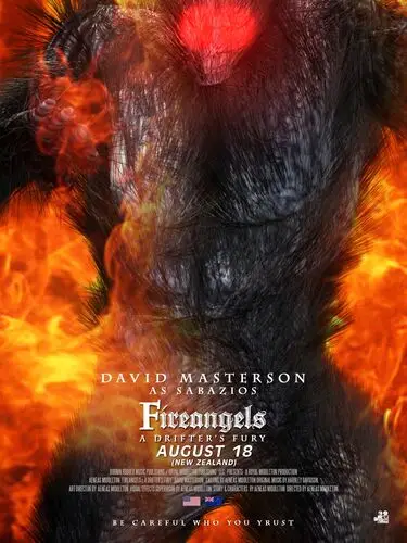 Fireangels: A Drifter's Fury (2017) Fridge Magnet picture 742683