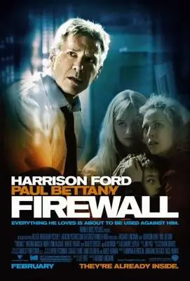 Firewall (2006) White T-Shirt - idPoster.com