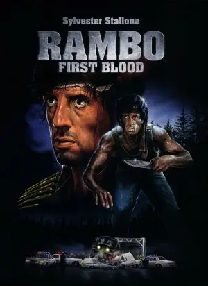 First Blood (1982) Men's Colored T-Shirt - idPoster.com