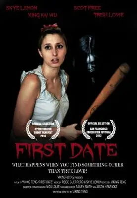 First Date (2013) White Tank-Top - idPoster.com