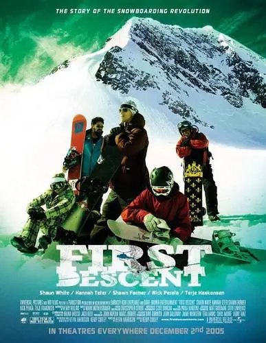 First Descent (2005) White T-Shirt - idPoster.com