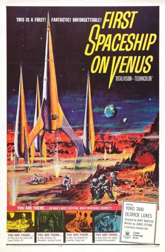 First Spaceship on Venus (1960) Protected Face mask - idPoster.com