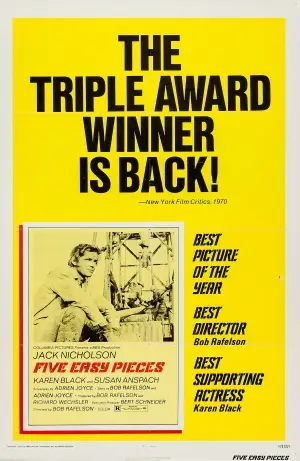 Five Easy Pieces (1970) Baseball Cap - idPoster.com