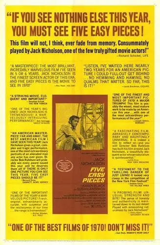 Five Easy Pieces (1970) White Tank-Top - idPoster.com