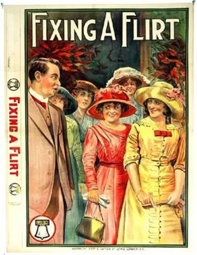 Fixing a Flirt 1912 Women's Colored Hoodie - idPoster.com