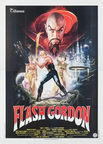 Flash Gordon (1980) Men's Colored T-Shirt - idPoster.com