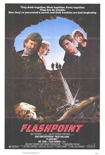 Flashpoint (1984) Women's Colored  Long Sleeve T-Shirt - idPoster.com