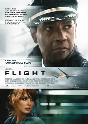 Flight (2012) White Tank-Top - idPoster.com
