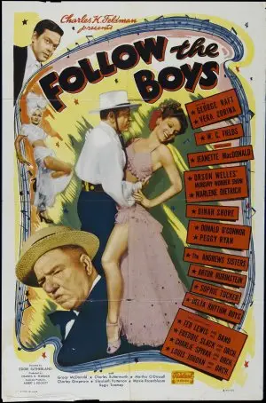 Follow the Boys (1944) Women's Colored Tank-Top - idPoster.com