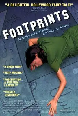 Footprints (2009) Drawstring Backpack - idPoster.com