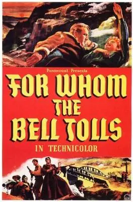 For Whom the Bell Tolls (1943) Drawstring Backpack - idPoster.com