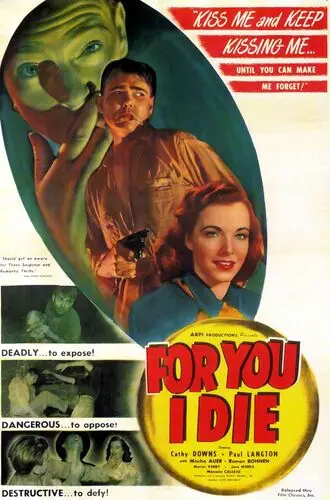 For You I Die (1947) White Tank-Top - idPoster.com