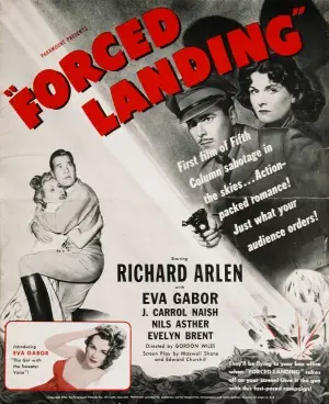 Forced Landing (1941) Drawstring Backpack - idPoster.com