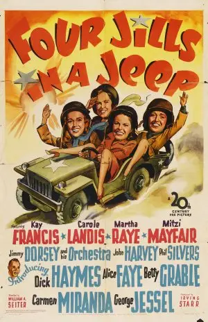 Four Jills in a Jeep (1944) Jigsaw Puzzle picture 423115