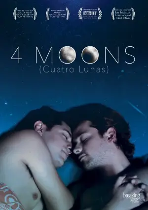 Four Moons (Cuatro Lunas) (2014) White Tank-Top - idPoster.com