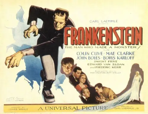 Frankenstein (1931) Men's Colored  Long Sleeve T-Shirt - idPoster.com