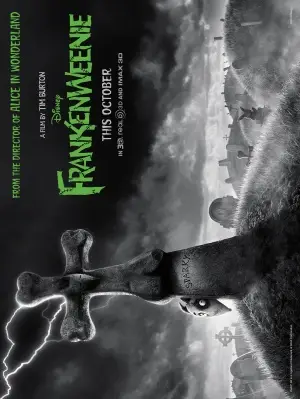 Frankenweenie (2012) Men's Colored Hoodie - idPoster.com
