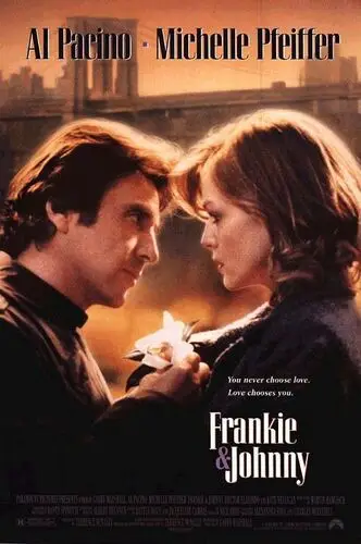 Frankie and Johnny (1991) Drawstring Backpack - idPoster.com