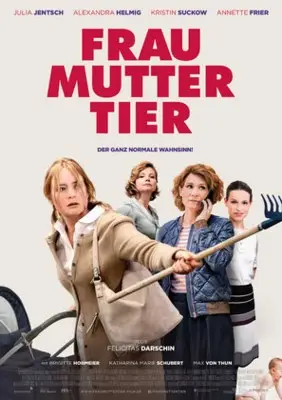 Frau Mutter Tier (2019) Men's Colored Hoodie - idPoster.com