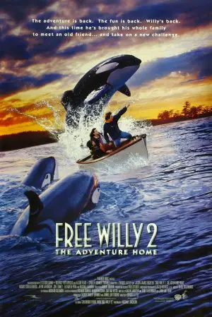 Free Willy 2: The Adventure Home (1995) Women's Colored Hoodie - idPoster.com