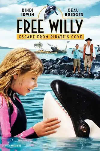 Free Willy Escape from Pirate's Cove (2010) Men's Colored T-Shirt - idPoster.com