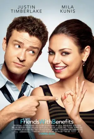 Friends with Benefits (2011) White Tank-Top - idPoster.com