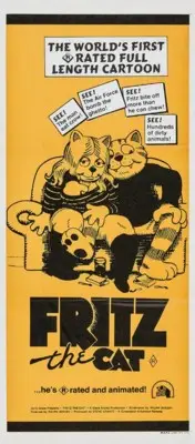 Fritz the Cat (1972) Men's Colored Hoodie - idPoster.com
