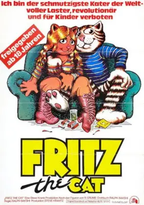 Fritz the Cat (1972) Men's Colored T-Shirt - idPoster.com