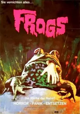 Frogs (1972) White Tank-Top - idPoster.com