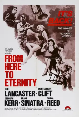 From Here to Eternity (1953) White T-Shirt - idPoster.com
